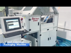 Small plastic parts visual counting packaging machine