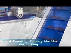 Visual counting packaging machine for O ring