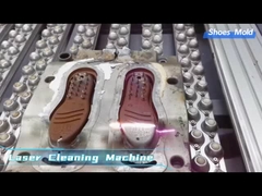 Laser cleaning machine for shoes mold