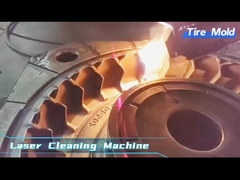 Automatic laser cleaning machine for tyre mold