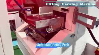 Automatic counting packing machine for fitting