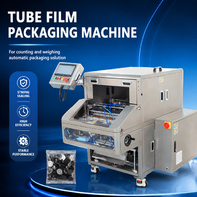 Good price High Productivity TUBULAR FILM PACKAGING MACHINE for Bolts Nuts Washers Fastener Kits Easy Operate PLC Wrap online